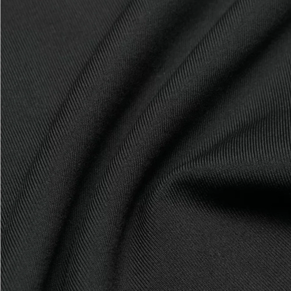 Aritzia Babaton Contour Black Square Neck Long Sleeve Bodysuit Sz M - Picture 8 of 13